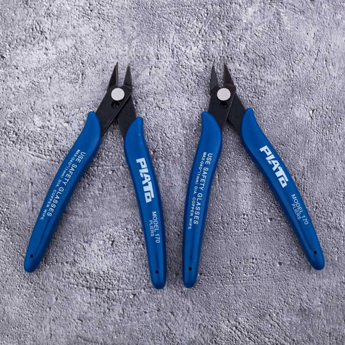 Electrical Wire Cable Cutters Anti-slip Side Cutters Snips Flush Nipper Mini Diagonal Pliers Hand Tools