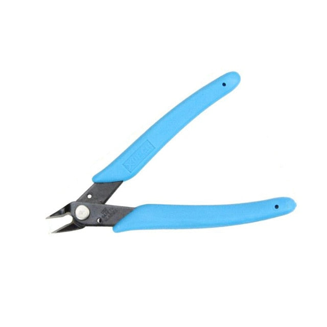 Electrical Wire Cable Cutters Anti-slip Side Cutters Snips Flush Nipper Mini Diagonal Pliers Hand Tools