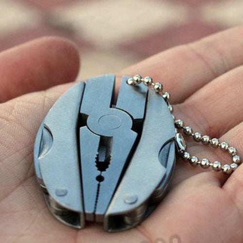 Stainless Steel Outdoor Portable Multitool Pliers Knife Keychain Screwdriver Mini Pliers Herramientas Multi Tools